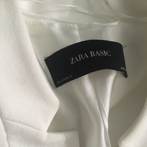 White Zara blazer-NWT